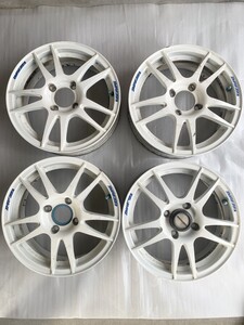 軽量 KOSEI DIREZZA RSC ディレッツァ 14in 5J +45 100 4H アルミホイール 4本 フィット ミラ ヴィッツ bB パッソ ノート デミオ