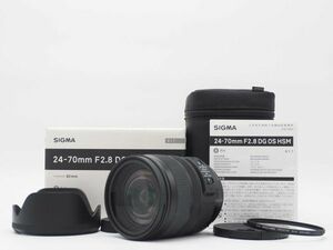 シグマ SIGMA Art 24-70mm F/2.8 DG OS HSM Canon EF mount 元箱 [新品同様] #Z1513A