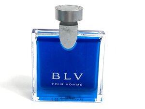 残多　ブルガリ　BVLGARI　ブルー　プールオム　BLV　POUR HOMME　オードトワレ　スプレー　50ml　残量：9割　YK-6993