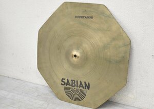 8668 中古品 SABIAN ROCKTAGON 45cm 18 セイビアン シンバル