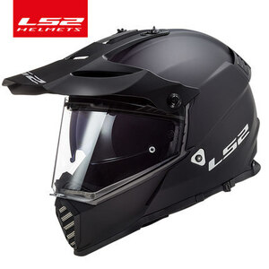 バイクヘルメット LS2-436オフロード ヘルメット モトクロス ヘルメット ダブルシールド 開閉式インナーサンバイザー採用 サイズ :XXXL