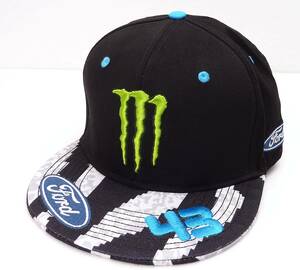 HOONIGAN RACING フーニガン レーシング MONSTER ENERGY モンスターエナジー ベースボールキャップ（ブラック） (S/M 56-58cm) 並行輸入品