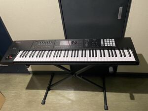 美品 Roland FA-07 シンセサイザー キーボード 76鍵盤 鍵盤楽器 ローランド 1円 ソフトケース スタンド 付属 