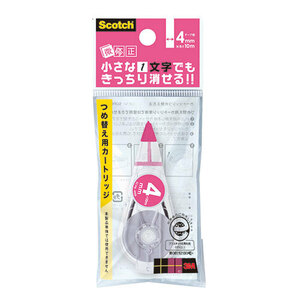 まとめ得 【30個セット】 3M Scotch スコッチ 修正テープ 微修正 交換用カートリッジ 4mm 3M-SCPR-4NNX30 x [2個] /l