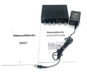 1円〜　Alesis NanoVerb オーディオインターフェイス　 オーディオインターフェース　 Valley オーディオ　