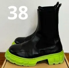 VIRON Apple Chelsea Boots Lime ブーツ 38