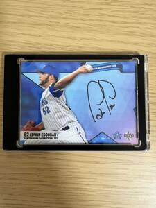 【エスコバー】BBM 2018 横浜DeNAベイスターズ 直筆サインカード オート Authentic Autographed Card topps epoch エポック カブス