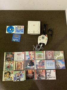 【まとめ売り】セガ　ドリームキャスト　Dreamcast　本体　コントローラー　ソフトなど　HKT-3000/HKT-7700　2422s0013