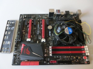 マザーボード ASUS MAXIMUS Ⅵ HERO CPU 11 CORE i7-4770K SR147 3.50GHZ ジャンク 