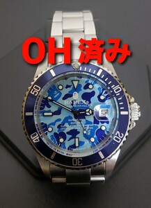 ★OH済み★BAPEX A BATHING APE アベイシングエイプ BAPE kaws SHARK 腕時計 時計 エクスプローラー デイトナ サブマリーナ 自動巻き ROLEX