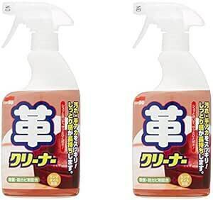 【まとめ買い】ソフト99 しっとり長持ち! 革クリーナー 400ml【×2個