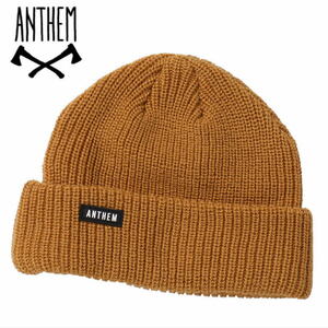 ○[FREEサイズ]23 ANTHEMRIDGE CUFF BEANIE カラー:SMOKE GOLD ビーニー ニット帽 キャップ スノーボード スノボ スキー