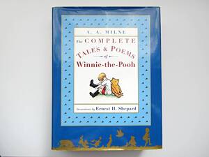 ★クマのプーさん 洋書 絵本 全集 A. A. MILNE The Complete Tales and Poems of Winnie-the-Pooh 紙モノ ジャンクジャーナル コラージュ