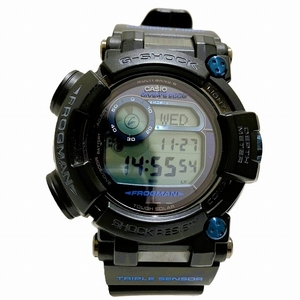 カシオ G-SHOCK GWF-D1000B-1JF 電波ソーラー フロッグマン 時計 腕時計 メンズ 美品☆0342