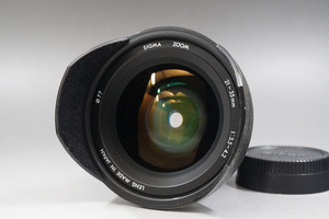 1円~【45】SIGMA／シグマ　SIGMA　ZOOM　21-35mm　1:3.5-4.2　Φ77　ニコン用