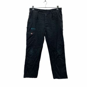 Dickies ワーク・ペインターパンツ W36 ディッキーズ ブラック ロゴ 古着卸 アメリカ仕入 2308-182