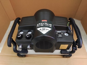 010■ジャンク品■マキタ makita エアコンプレッサ 60Hz AC2201 ※半分以上エア貯めると異音と共に漏れる