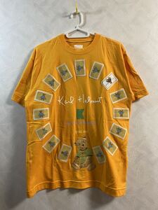 Karl Helmut Tシャツ サイズS カールヘルム ワッペン クマ ピンクハウス