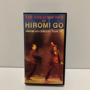 ★レア★希少★郷ひろみ VHS ビデオ「THE GREATEST HITS OF HIROMI GO CONCERT TOUR 