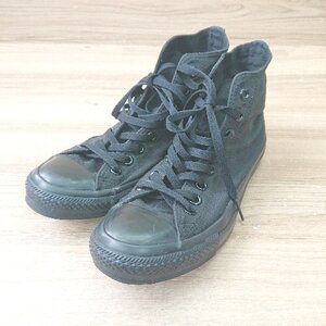 ◇ CONVERSE コンバース ハイカットスニーカー サイズ25.5 ブラック メンズ E