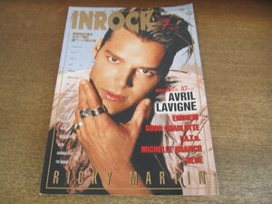 2305ND●INROCK インロック 235/2003.7●表紙 リッキー・マーティン/エミネム/ダンカンジェイムズ/ミシェルブランチ/アヴリル・ラヴィーン