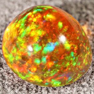 天然ファイアオパール メキシコ産 1.360ct 欧泊 裸石 宝石 ジュエリー 遊色 ファイヤー 天然 墨西哥 loose jewelry fire opal