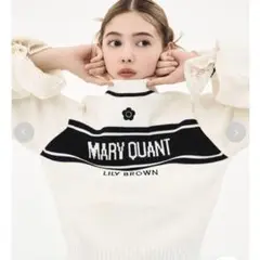 【LILY BROWN×MARY QUANT】ジャガードニット