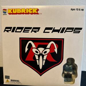 未開封品 メディコムトイ 限定KUBRICK RIDER CHIPS 仮面ライダー旧1号 キューブリック MEDI COM TOY ライダーチップス 本郷猛 ベアブリック