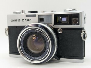 ★極上品★ OLYMPUS 35 SP G.Zuiko 42mm F1.7 フィルムカメラ レンジファインダー 動作確認済 シャッター、露出計OK オリンパス　＃248