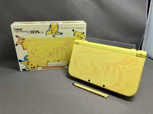 NEW ニンテンドー3DS LL 本体 ポケットモンスター ピカチュウ(イエロー)(ゆ07-09-07)