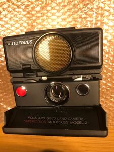 POLAROID SX-70 AutoFocus model 2 Super Color ポラロイド CAMERA オートフォーカス カメラ ポラロイドカメラ