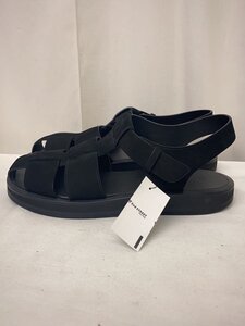 THE ROW◆フィッシャーマンサンダル/42/BLK/レザー//