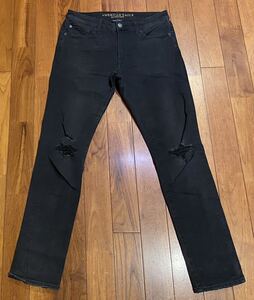 ■AMERICAN EAGLE OUTFITTERS■アメリカンイーグルのストレッチデニム(ジーンズ)■SLIM・W31