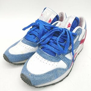 ◇ Reebok リーボック スニーカー サイズ25 ホワイト ブルー レディース メンズ E