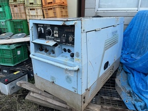 溶接発電機　デンヨー　TLW230SSK 溶接電流２３０Ａ　溶棒5ｍｍ　100Ｖは5.5ＫＶＡ　