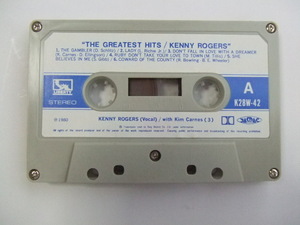 ミュージックテープ　"The Greatest Hits" by Kenny Rogers