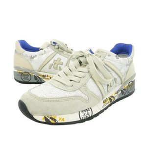 プレミアータ PREMIATA DIANE ローカット スニーカー スパンコール 38 ホワイト 白 VAR1422E レディース