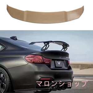 汎用リアウィング 穴あけ不要 セダン車用 ダウンフォースウィング GT カーボンファイバー 大型リアウィング 改造用