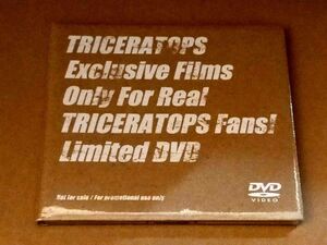 トライセラトップス EXCLUSIVE FILMS ONLY FOR REAL TRICERATOPS FANS! LIMITED DVD 未開封 e981