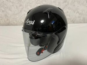 アライジェットヘルメット SZ-G SNELL 59-60 ブラック　中古品