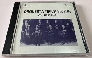 非売品 タンゴ CD ORQUESTA TIPICA VICTOR Vol.13 CLUB TANGO ARGENTINO アルゼンチンタンゴ愛好会 CTA-113 会員限定配布 馬場明人A.V.ALMA