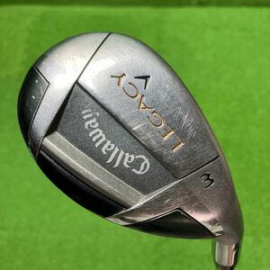 AU-056 Callaway キャロウェイ LEGACY ユーティリティ#3 21° スチールシャフト DG PRO DynamicGold フレックスS相当 全国送料無料