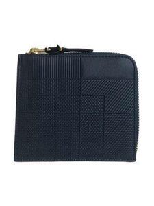 COMME des GARCONS (コムデギャルソン) INTERSECTION WALLET NV ミニ財布 コインケース 小銭入れ SA3100LS-NVNVOS 紺 ネイビー レザー /004