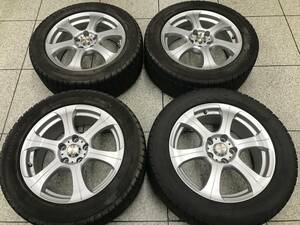 □□2408-117 ravrion 17インチ 7J +38 5H-114.3 GY ICENAVI ZEA 225/55R17 アルファード エルグランド フーガ シーマ エクストレイル 