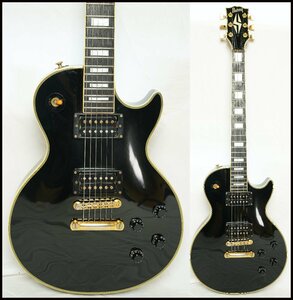 ★BURNY/FERNANDES★RLC-70 レスポールカスタム BLACK 80年代 良音 ジャパンヴィンテージ 日本製 バーニー★