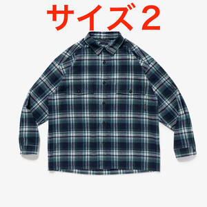 DESCENDANT ディセンダント / VANNING PLAID LS SHIRT GREEN グリーン 2 (Mサイズ相当) [232BRDS-SHM02]