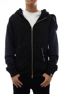 A BATHING APE エイプ その他ジャケット 1G30115018 NINJA ZIP HOODIE ニンジャジップフーディー スウェットパーカー フード付き