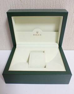 H553/6G◆ROLEX ロレックス 時計ケース 空箱 腕時計 収納 保管 高さ8㎝ 幅18㎝ 奥行13㎝ 中古品◆