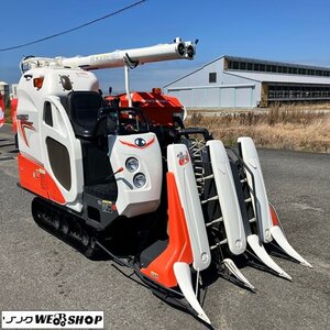 滋賀 クボタ 3条刈 コンバイン ER320 GW グレンタンク 20馬力 333時間 折り畳みオーガ 楽刈 こぎ深 アンローダ自動 美品