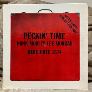 【LP】オリジ★ハンク・モブレイ - リー・モーガン / HANK MOBLEY-LEE MORGAN / ペッキン・タイム / PECKIN